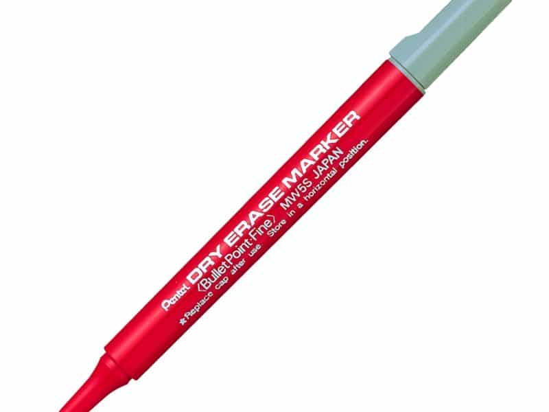 Marqueur effaçable à sec Pentel - rouge