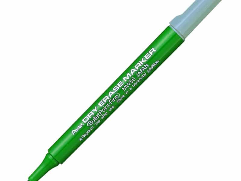Marqueur effaçable à sec Pentel - vert