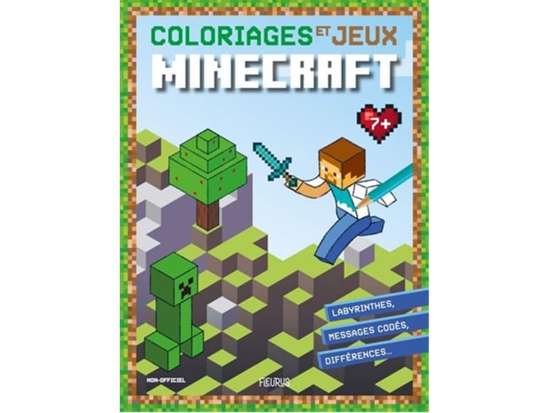 Coloriages et jeux Minecraft