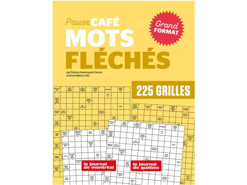 Pause Café Mots fléchés grand format