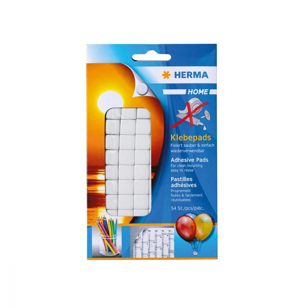 Pastilles adhesives  54 morceaux