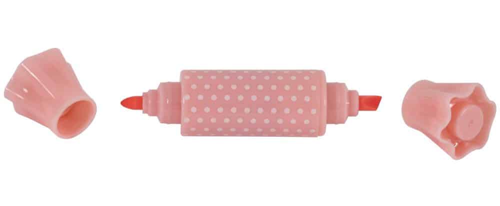Paquet de 4 surligneurs parfumés double pointes – Image 2