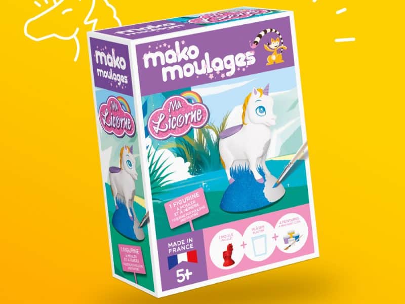 Mako-moulage Licorne