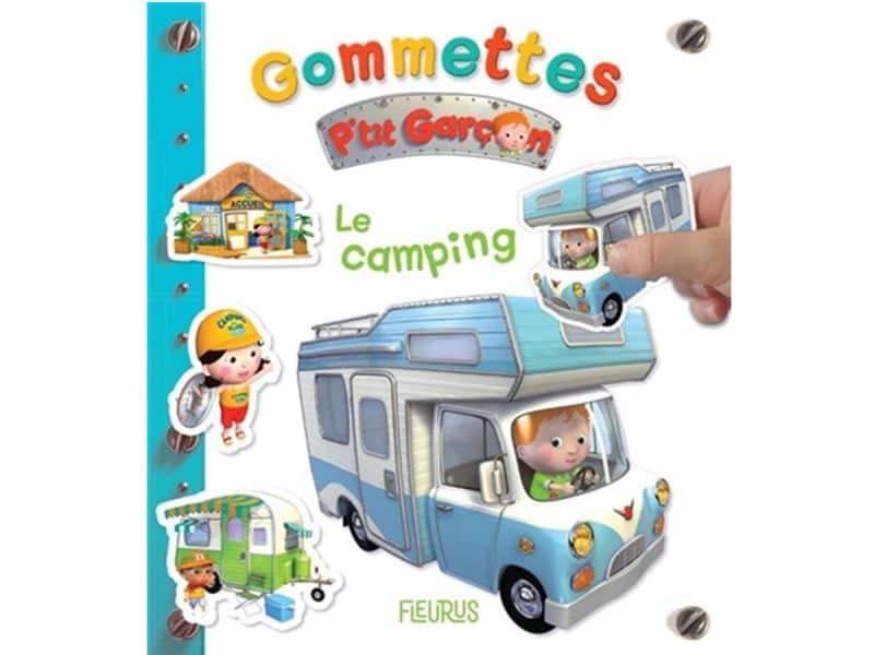Gommettes P'tit Garçon Le camping