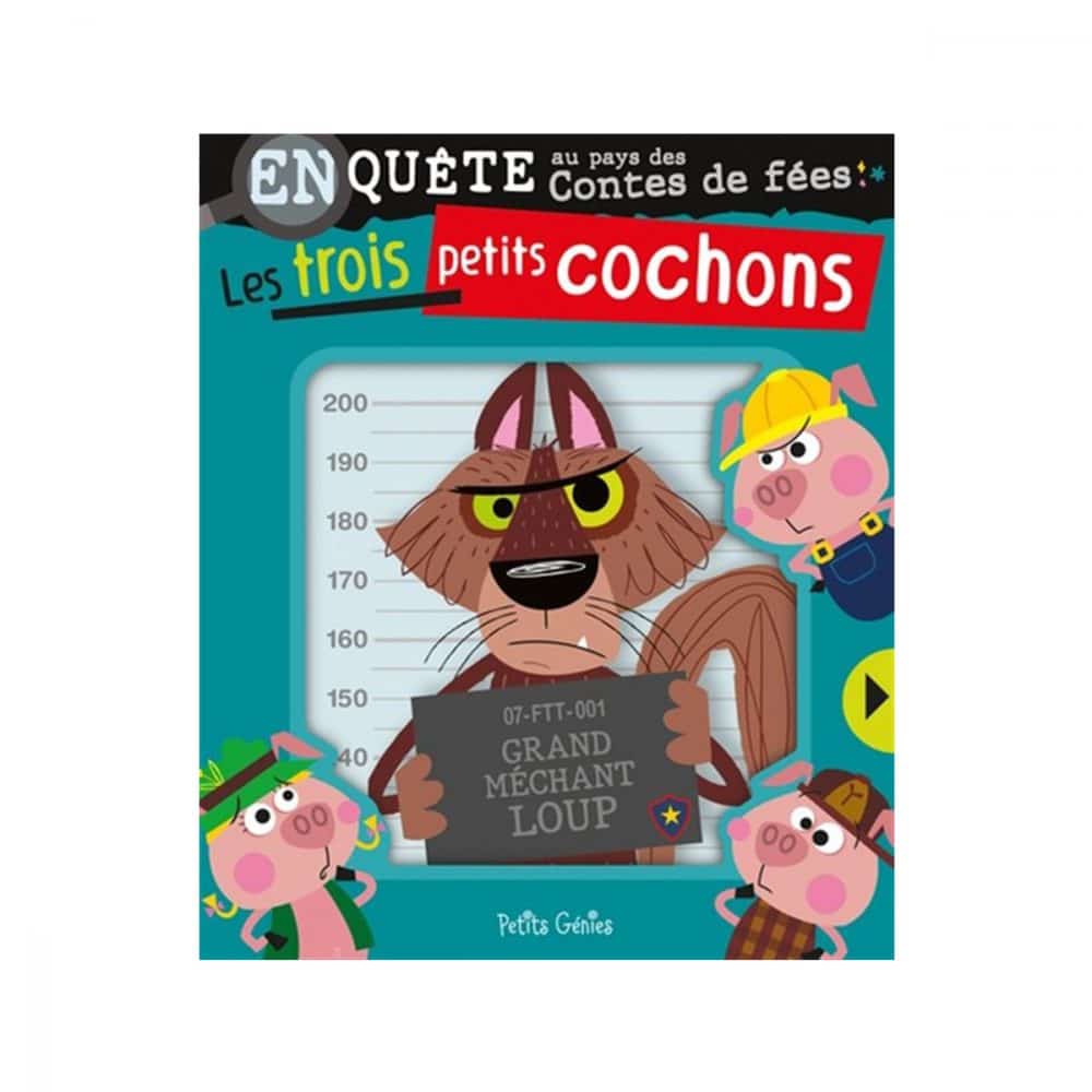 Les trois petits cochons enquête aux pays des contes de fées