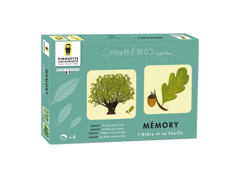 Jeu Mémory L'arbre et sa feuille