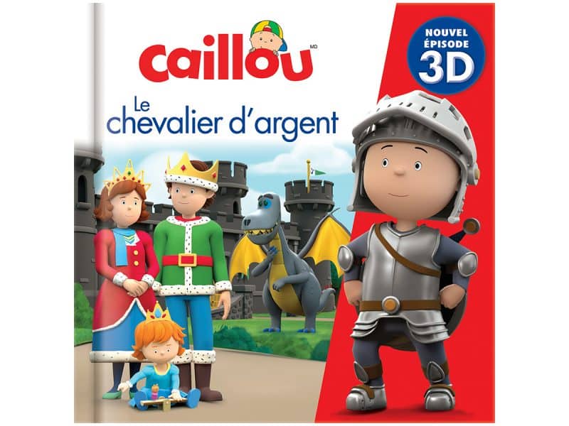 Caillou Le chevalier d'argent