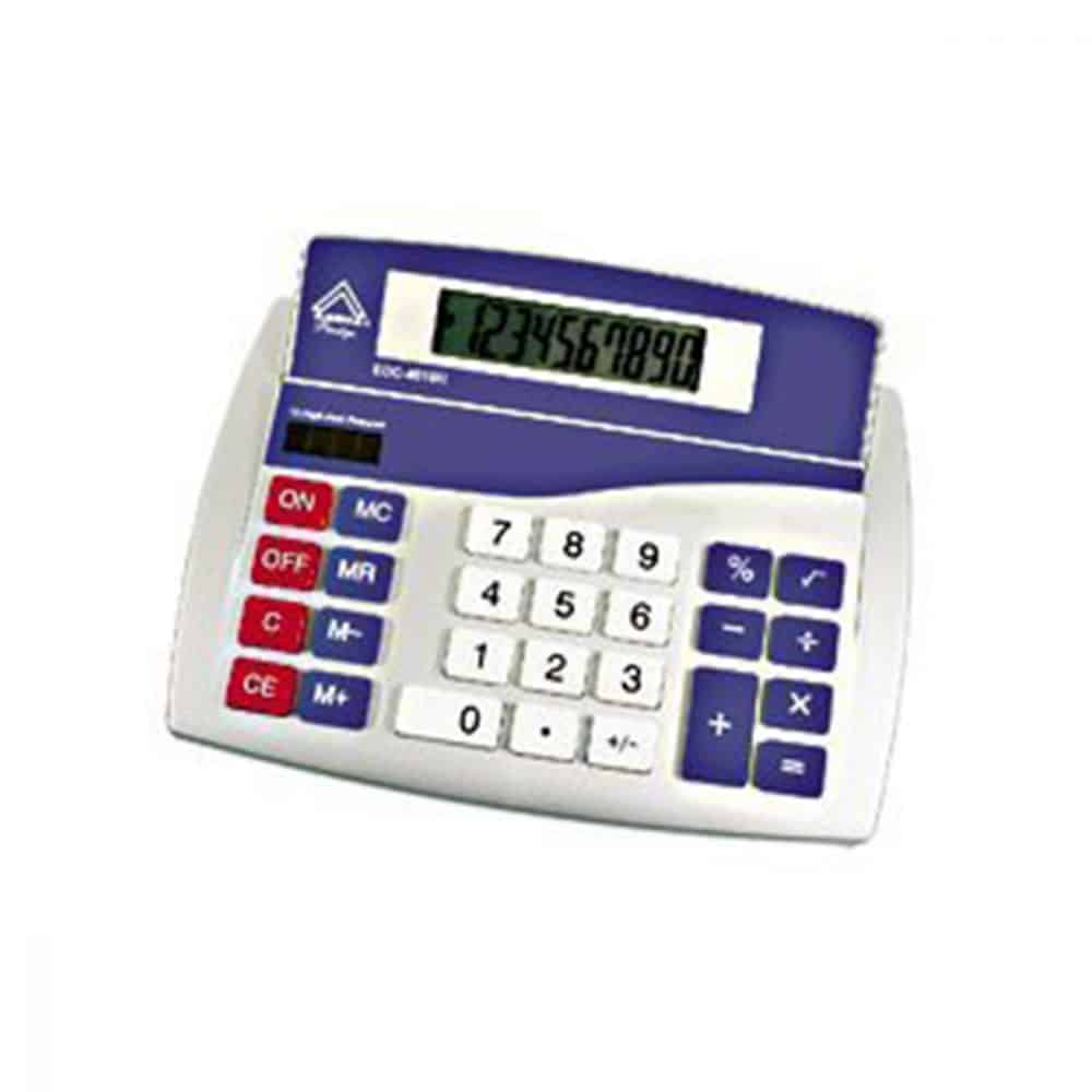 calculatrice 10 chiffres edc-4610ii