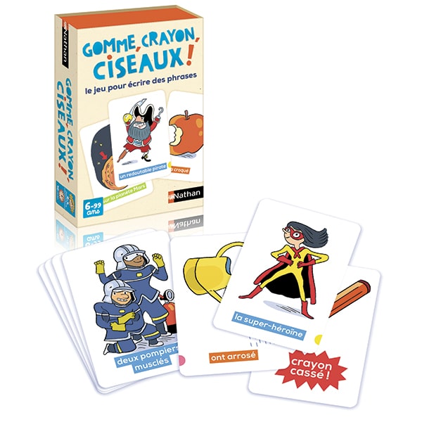 Jeu Gomme, crayon ,ciseaux – Image 2