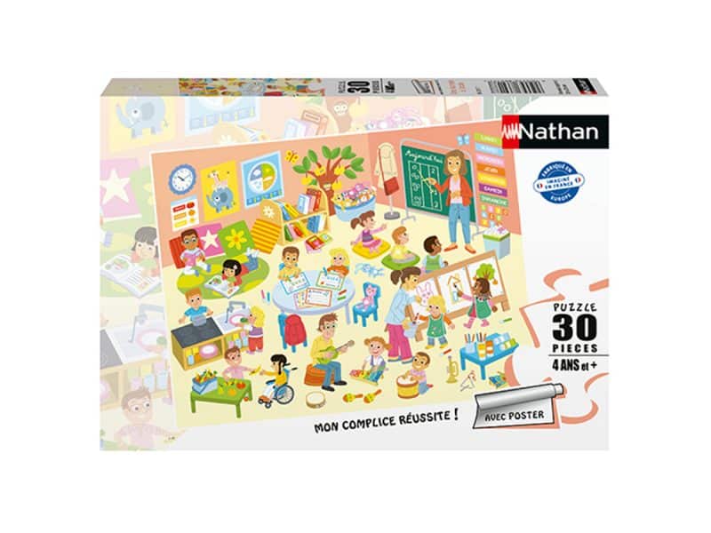 Casse-tête 30 pces Une journée à l'école