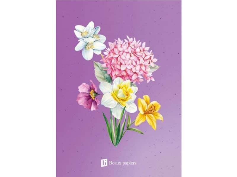 Carnet de notes Floral