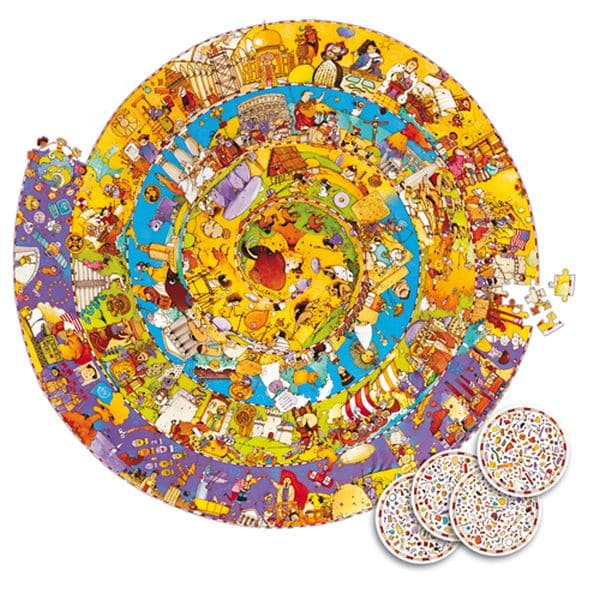 Casse-tete d'observation Histoire  350pces