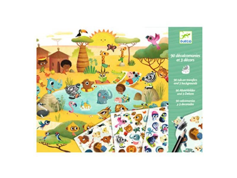 Décalcos - Savane, désert et Pôle Nord