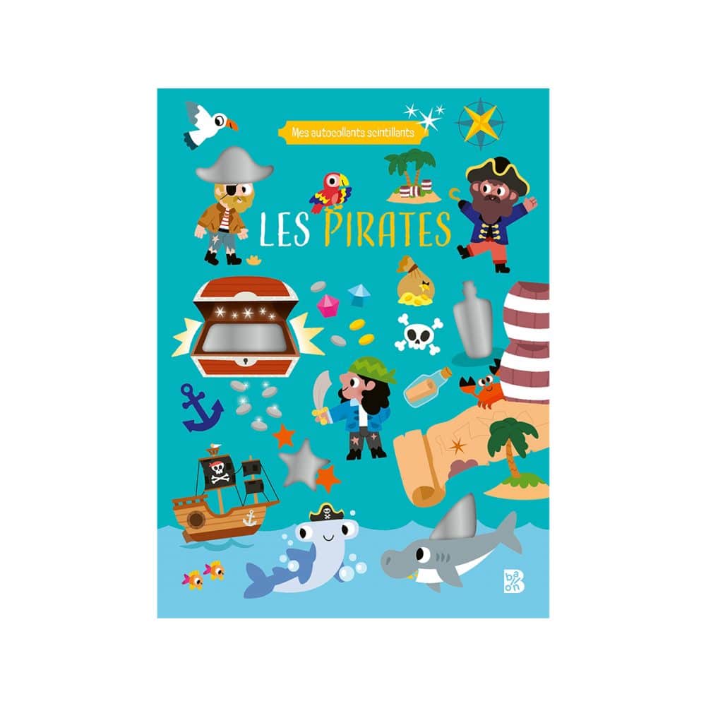 Mes autocollants scintillants Pirates