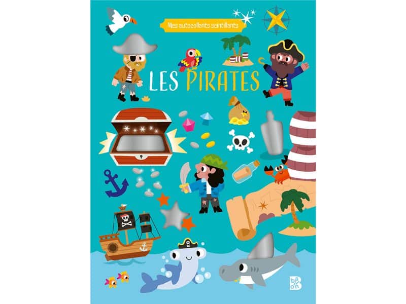 Mes autocollants scintillants Pirates