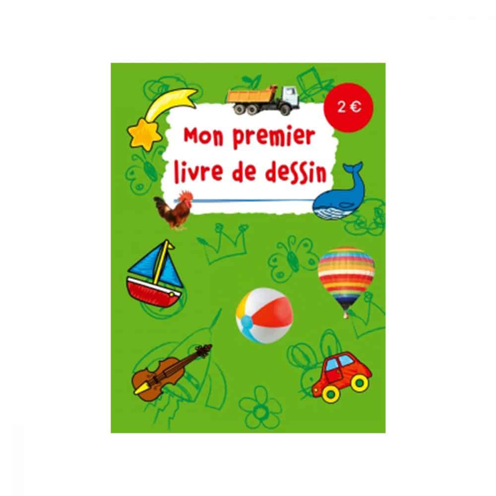 Mon premier livre de dessin vert