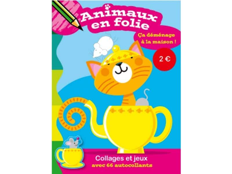 Ça déménage à la maison! Collages et jeux