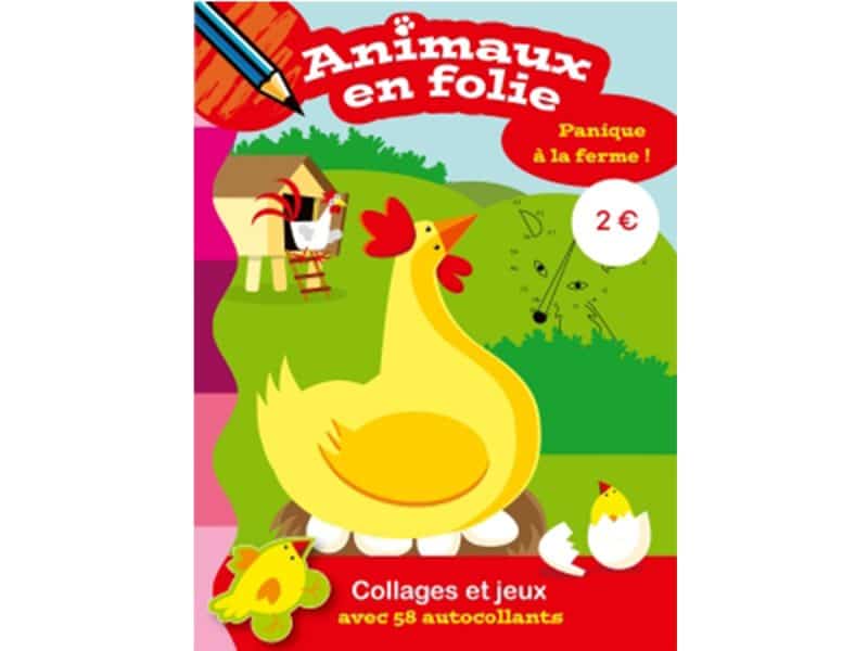 Panique à la ferme! Collages et jeux