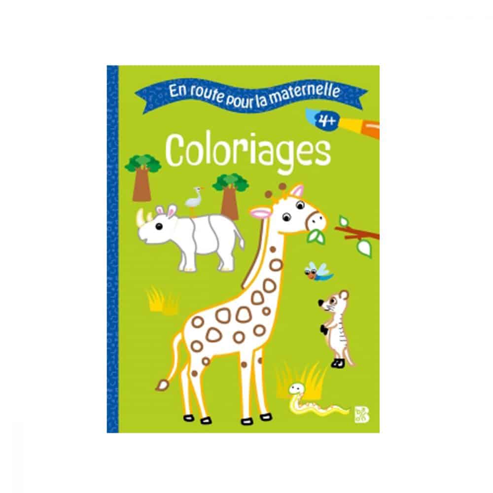 En route pour la maternelle Coloriages 4+