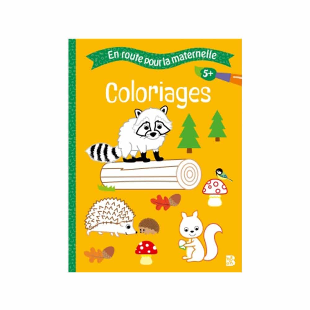 En route pour la maternelle Coloriages 5+