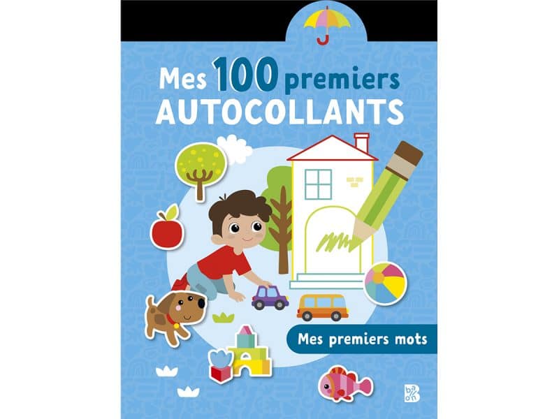 Mes 100 premiers autocollants Mes premiers mots