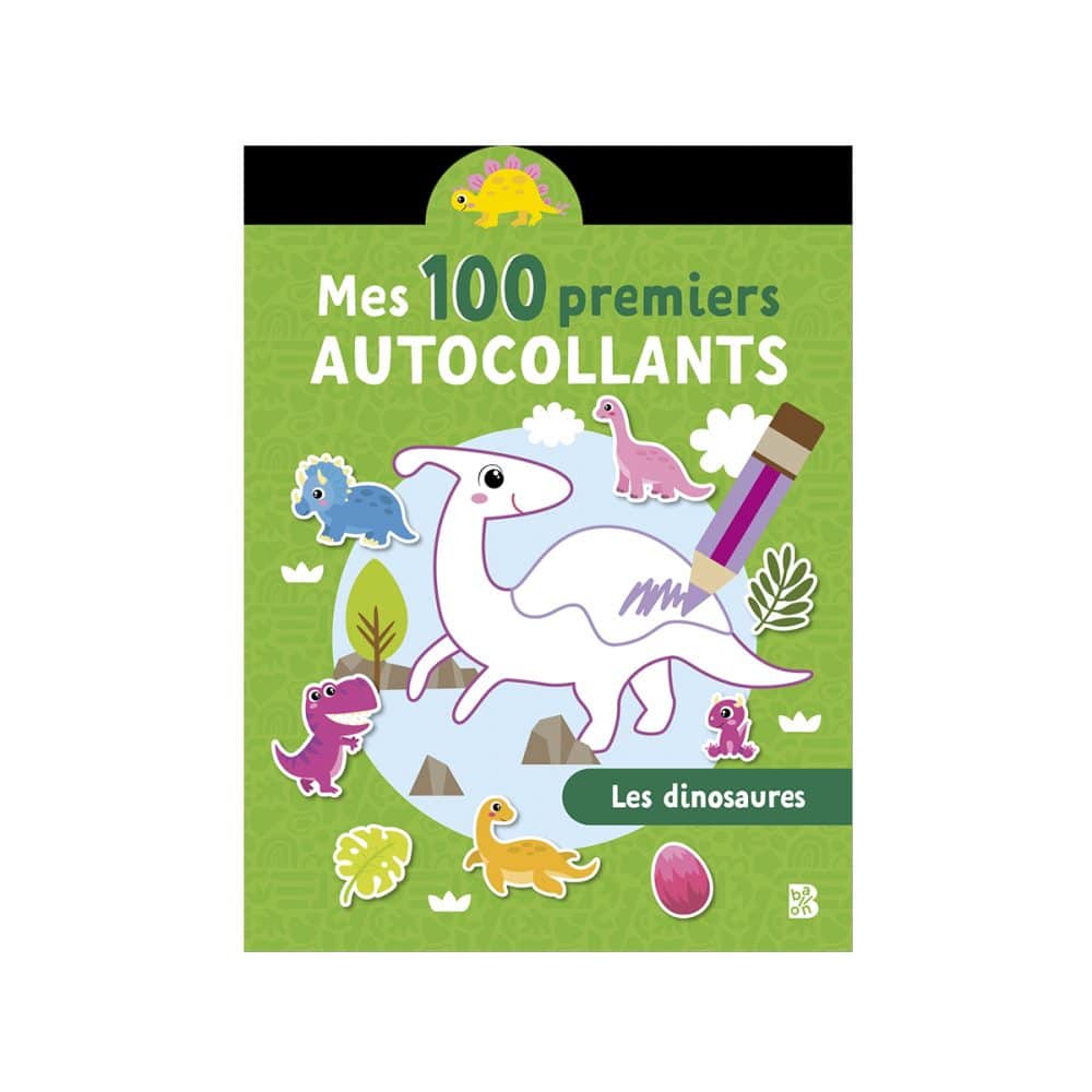 Mes 100 premiers autocollants Les dinosaures