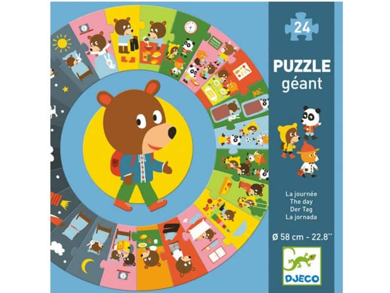 puzzle géant/la journée/24 pcs