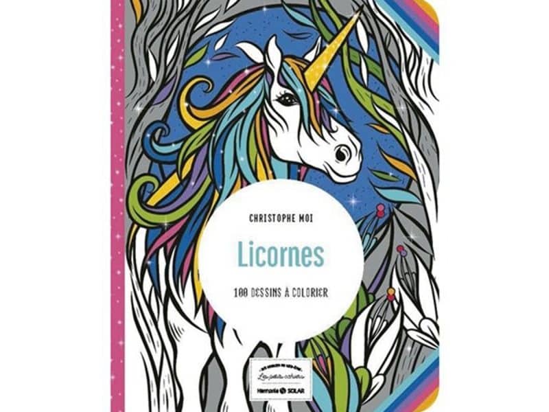 Licornes 100 dessins à colorier