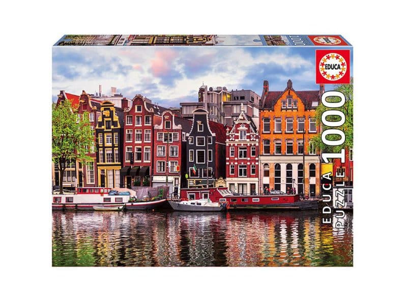 Casse-tete 1000pces Maisons dansantes Amsterdam