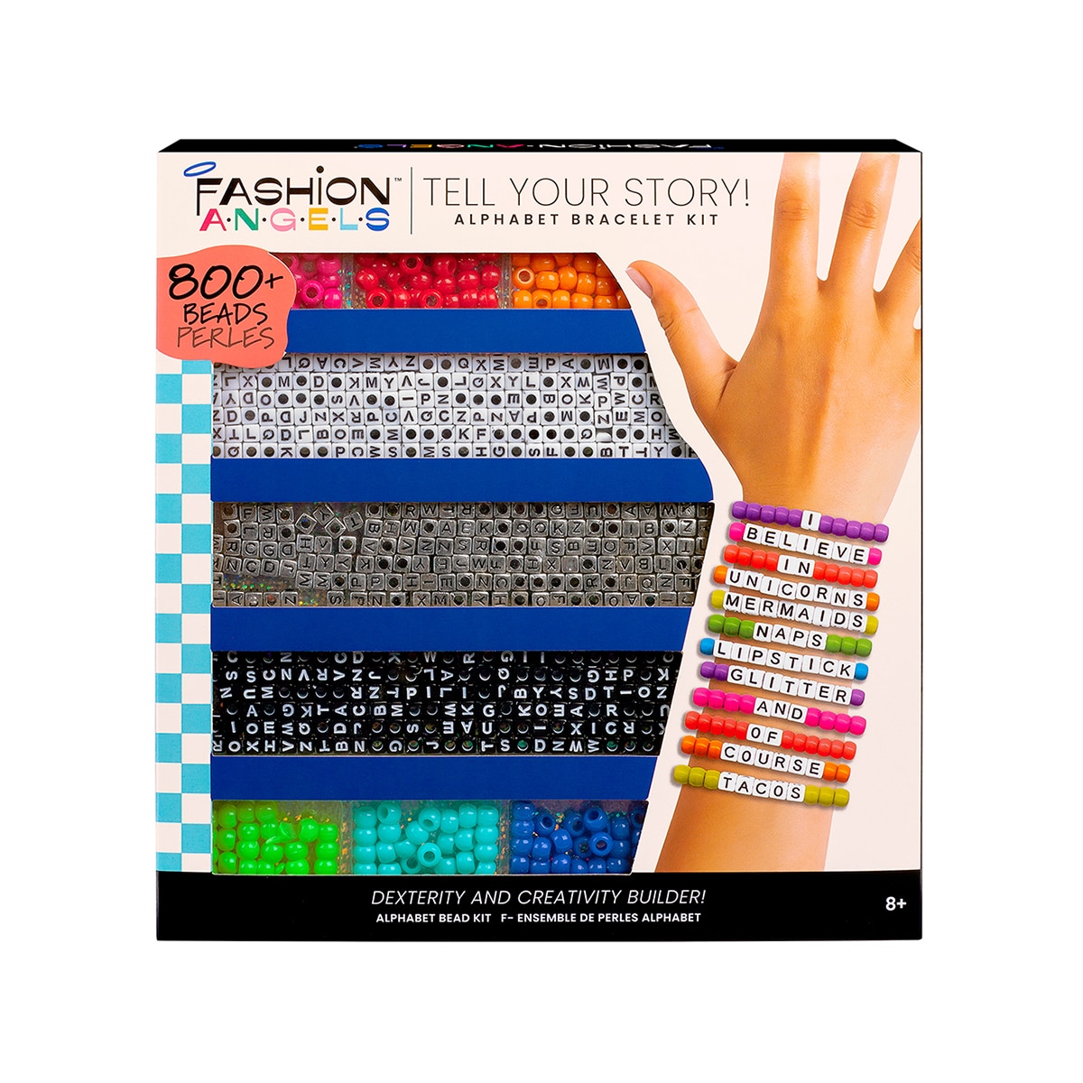 Ensemble de perles Alphabet - Tell Your Story 800+ perles