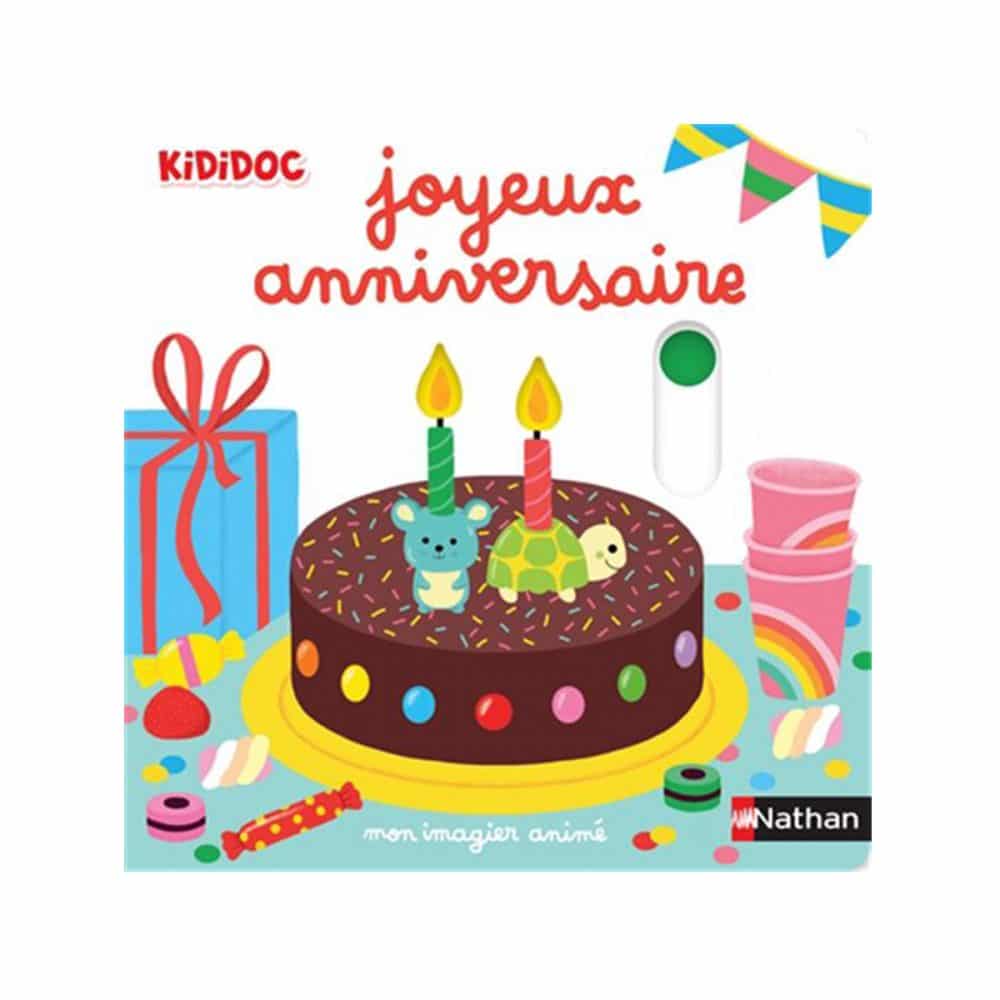 Mon imagier animé Joyeux Anniversaire