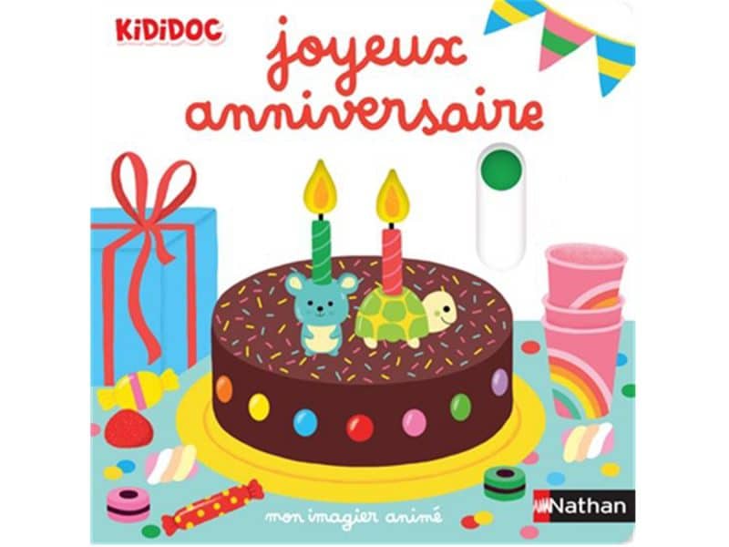 Mon imagier animé Joyeux Anniversaire