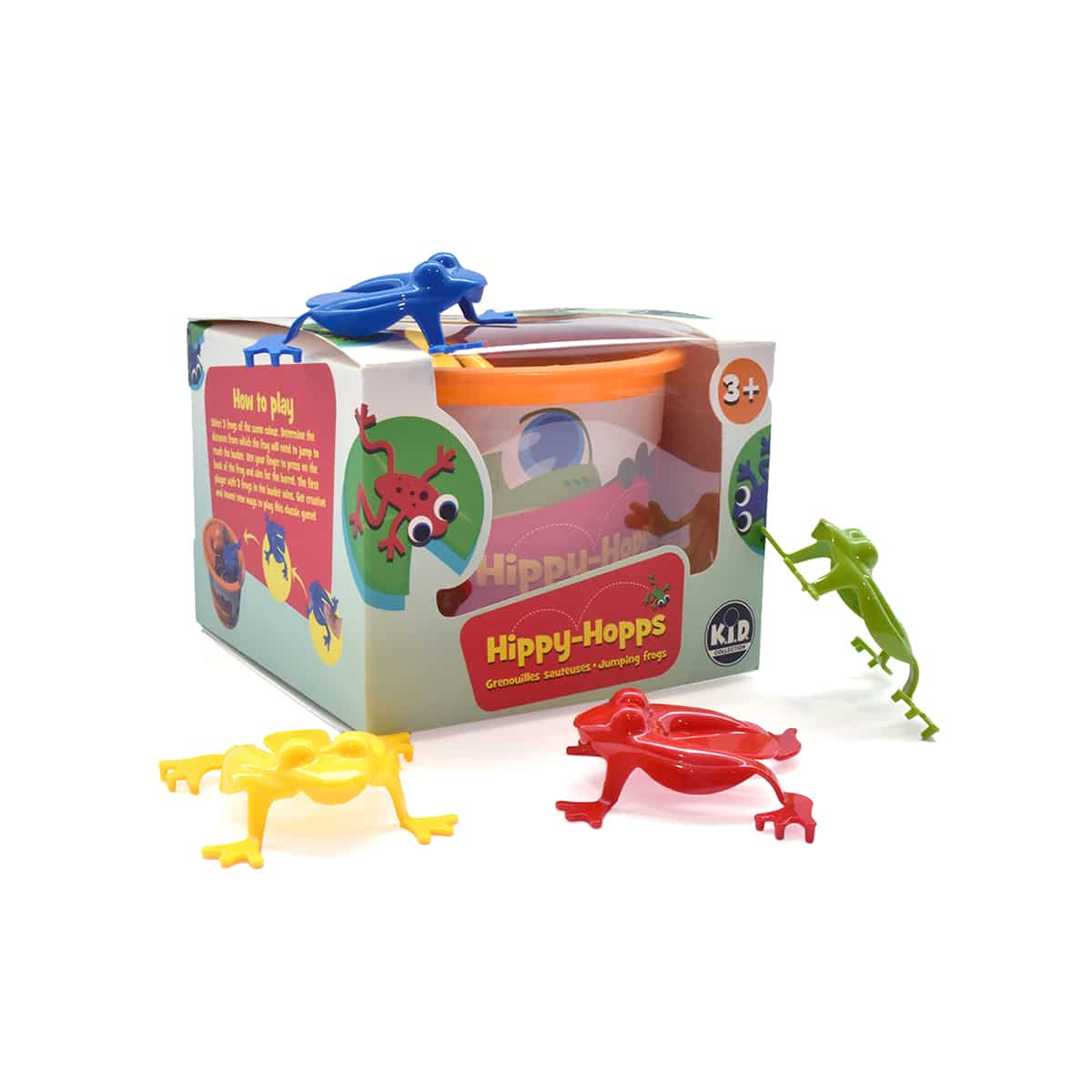 GRENOUILLES SAUTEUSES DE Pâque de couleurs assorties joyeuses
