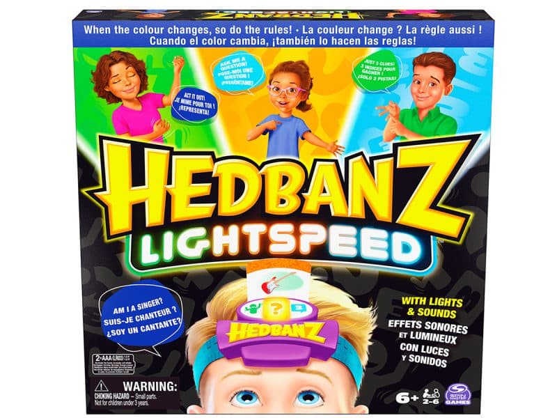Jeu Hedbanz Lightspeed - Sons et lumières