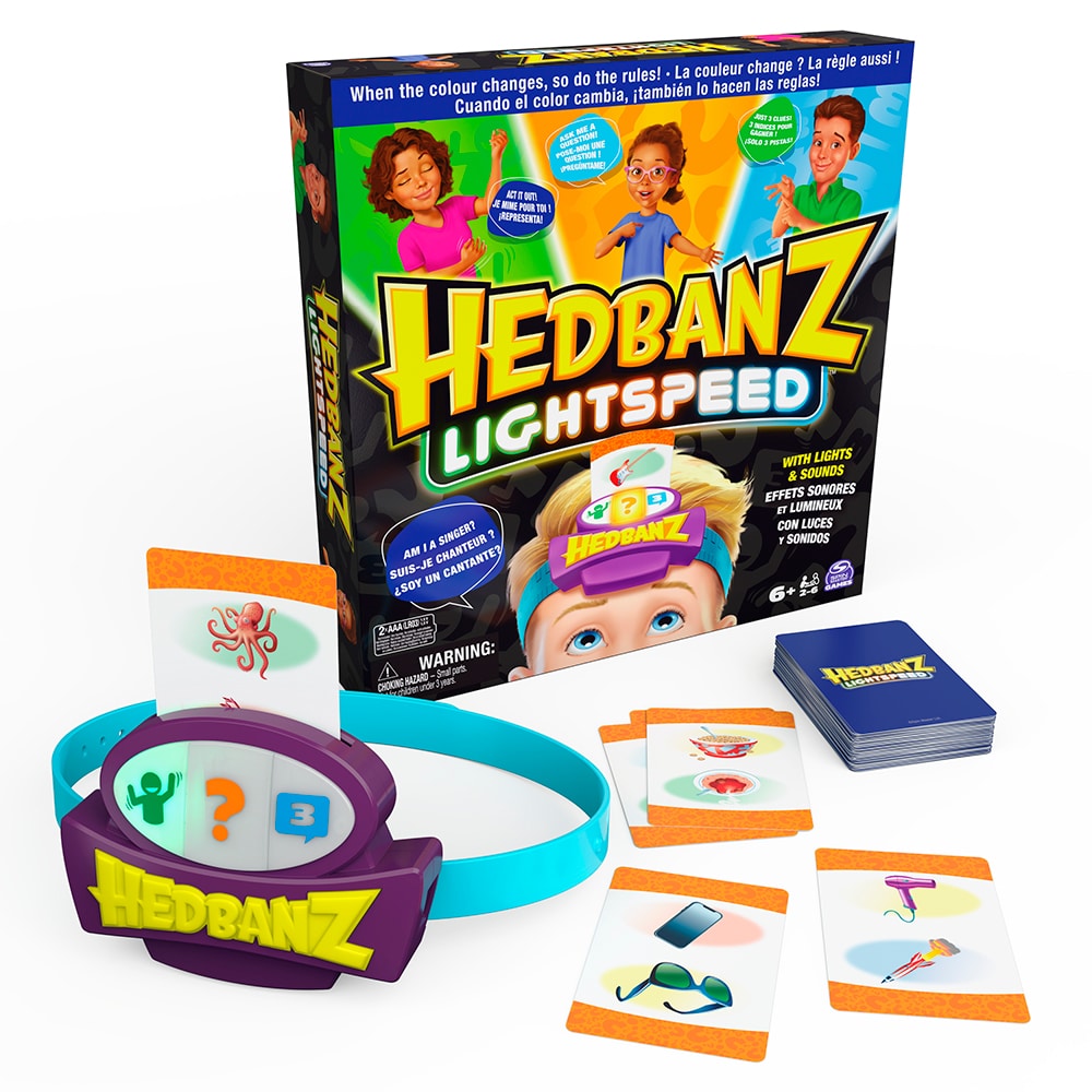 Jeu Hedbanz Lightspeed - Sons et lumières – Image 2