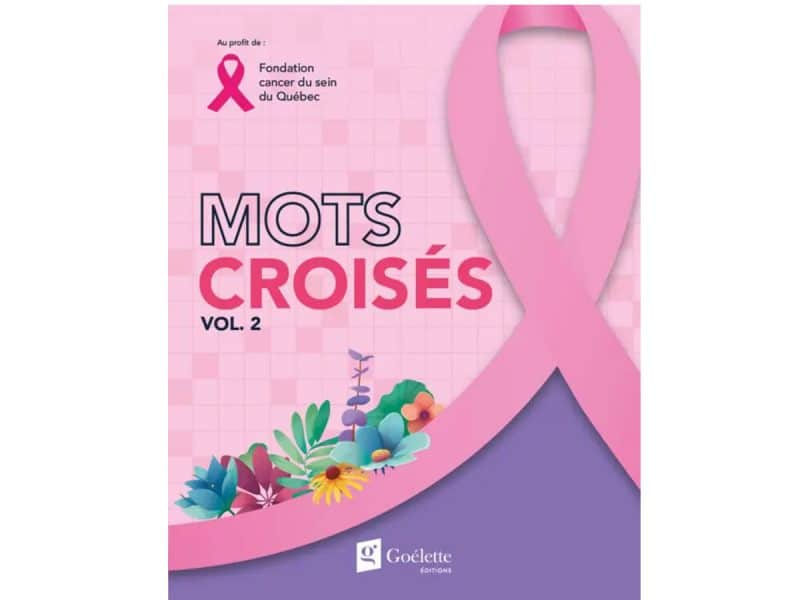 Mots croisés vol.2 Fondation cancer du sein