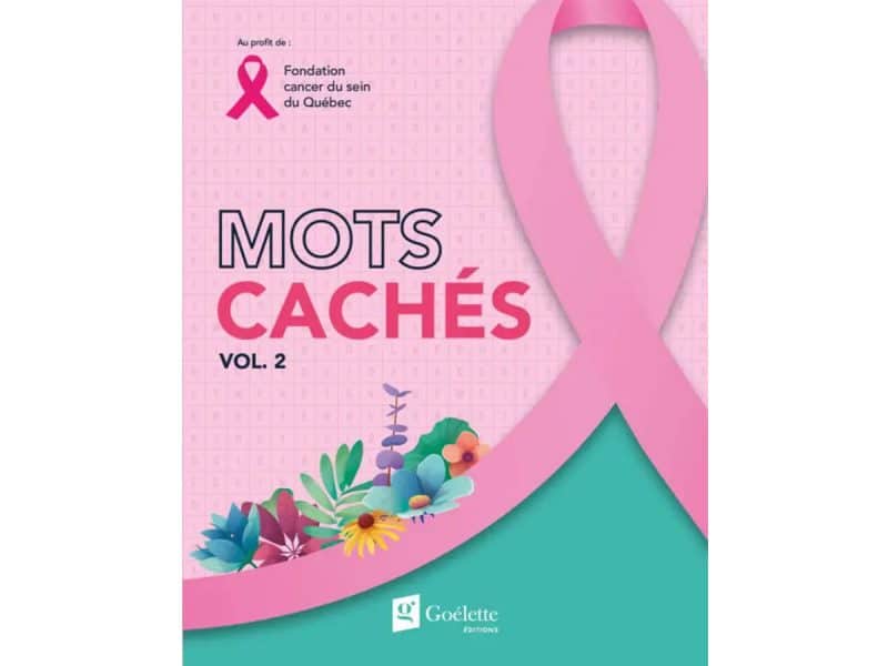 Mots cachés vol.2 Fondation cancer du sein
