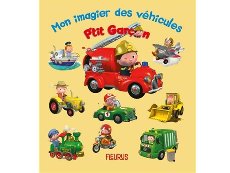 P'tit Garçon Mon imagier des véhicules