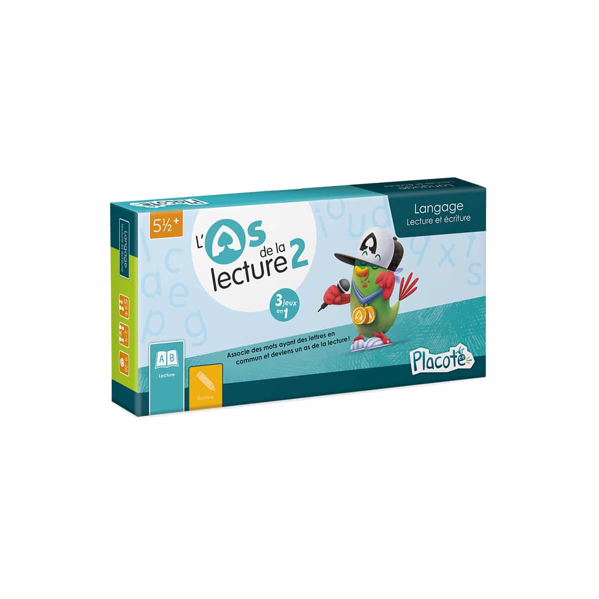 Placote l'as de la lecture 2