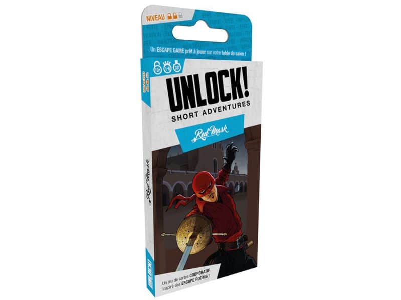 Jeu Unlock short adventure - Red mask