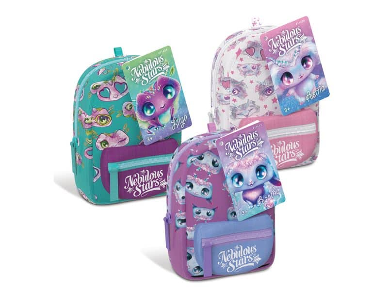 Porte-clé mini sac à dos - Nebulous Stars