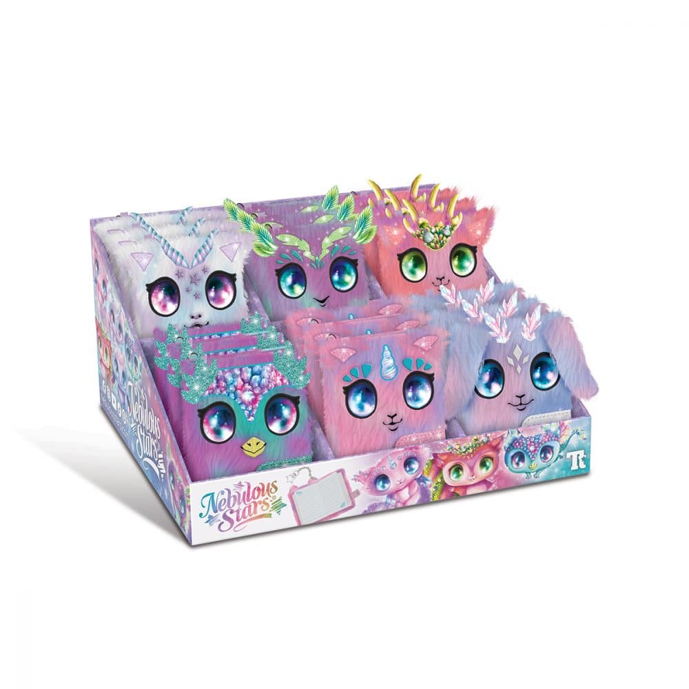 Mini carnet porte-cles en peluche