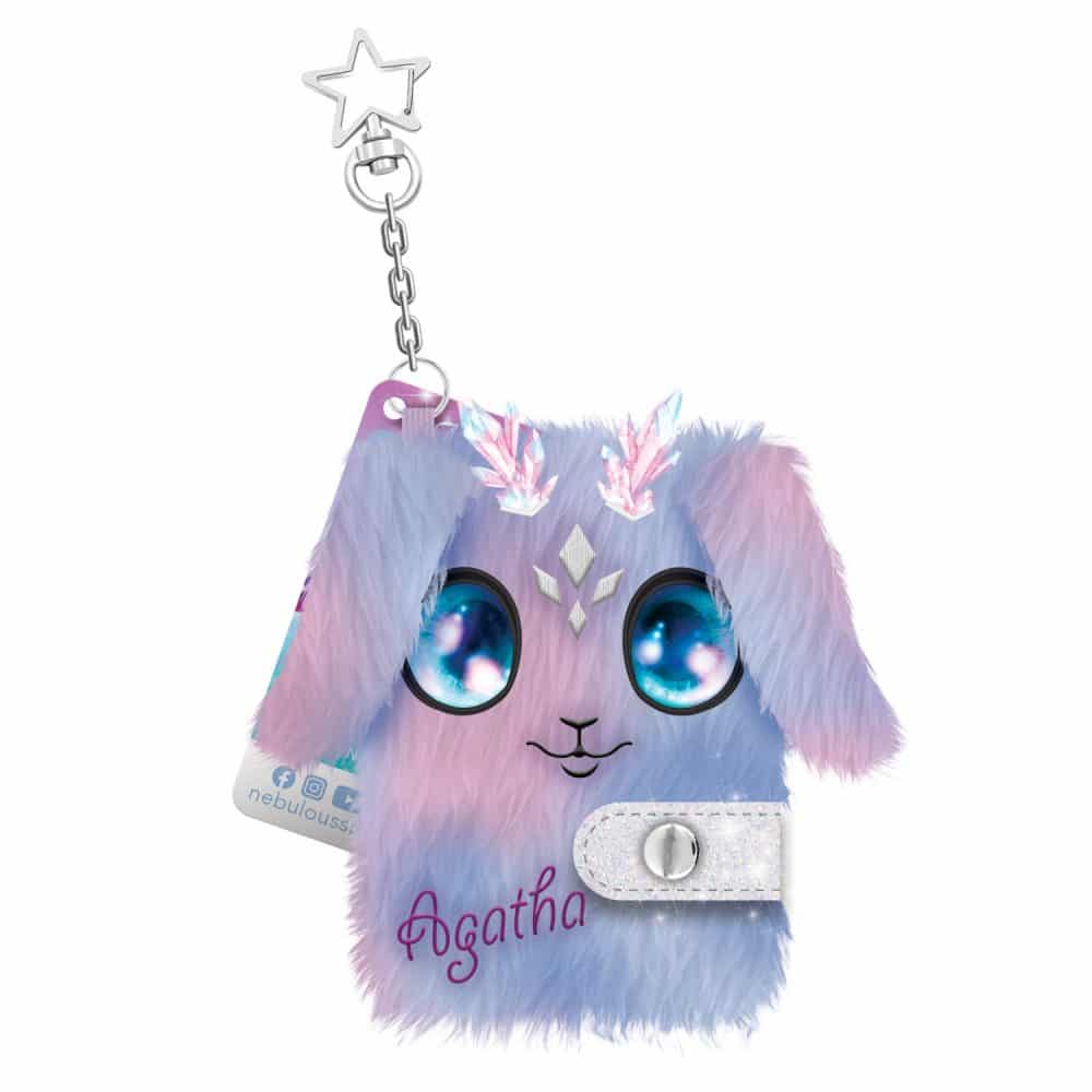 Mini carnet porte-cles en peluche – Image 7