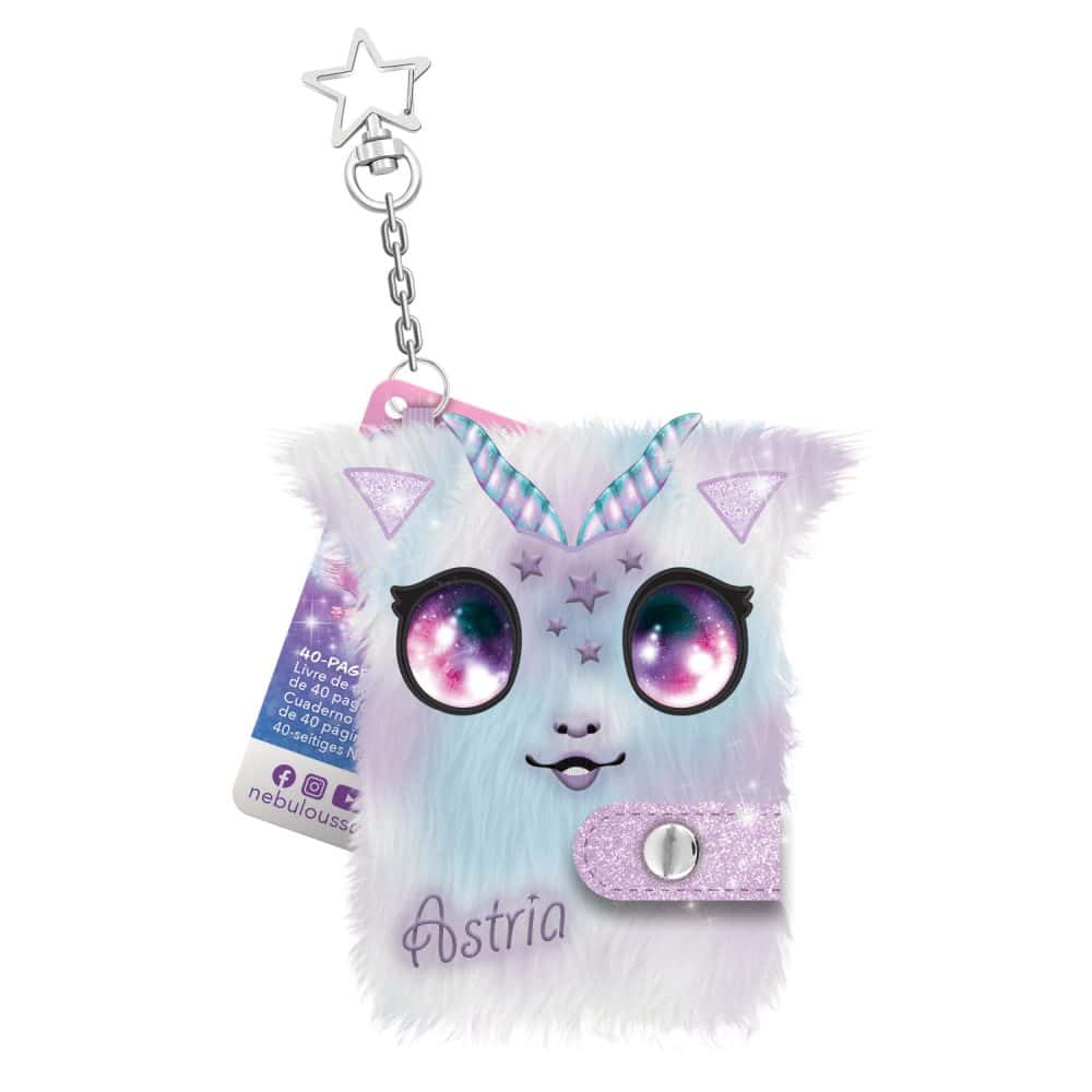 Mini carnet porte-cles en peluche – Image 6