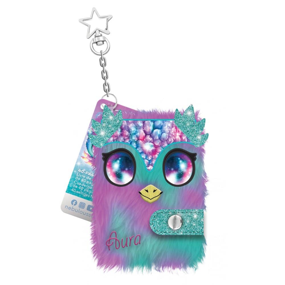 Mini carnet porte-cles en peluche – Image 3