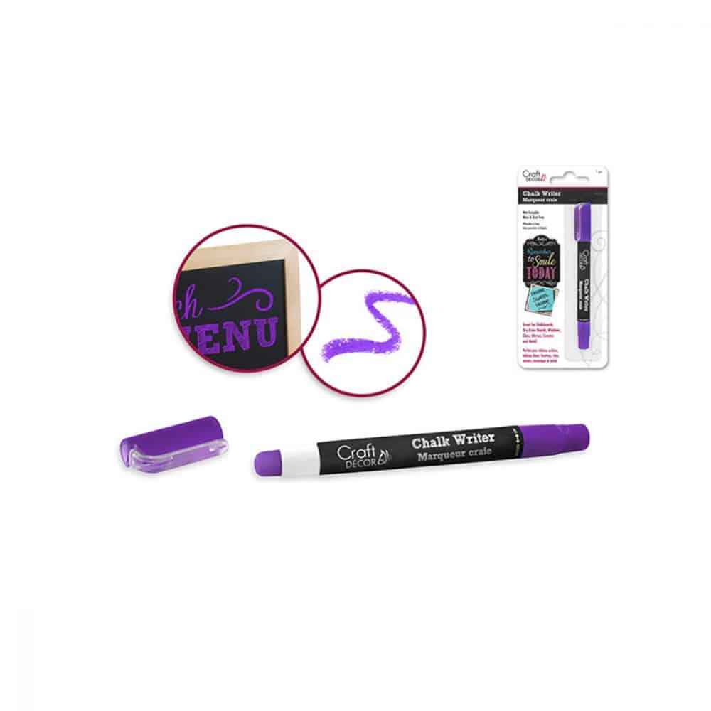 marqueur craie pour tableau - violet