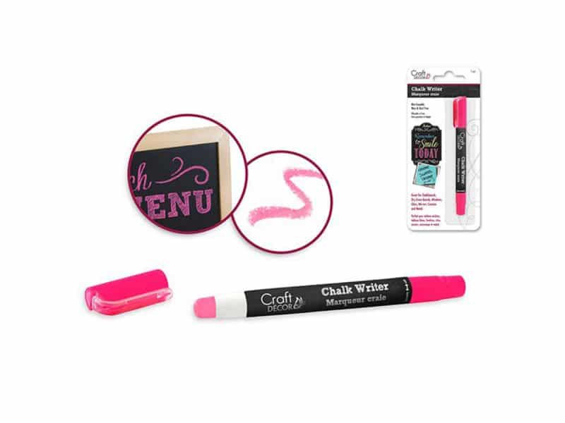 marqueur craie pour tableau - rose neon