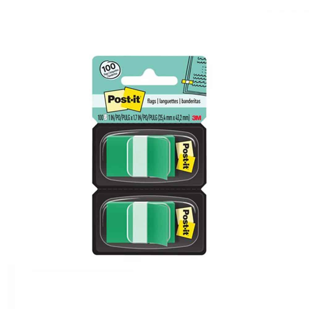 Languettes Post-It vert