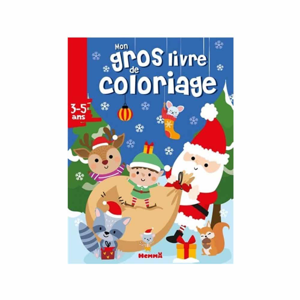 Mon gros livre de coloriage Père Noël