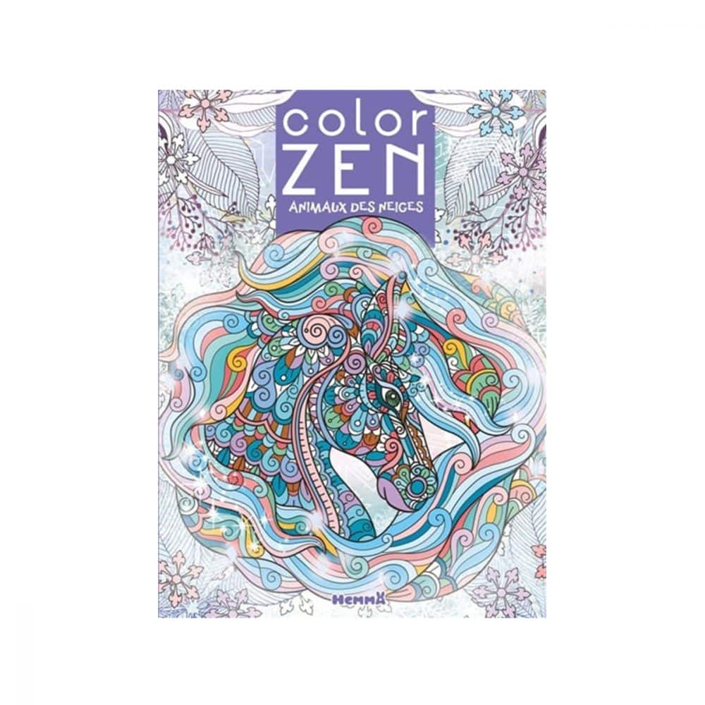Color Zen Animaux des neiges